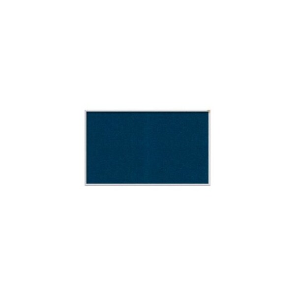 Ghent Ghent 48"W x 48"H Vinyl Bulletin Board - Aluminum Frame - Navy AV44-195 - main